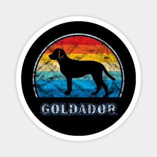 Goldador Vintage Design Dog Magnet